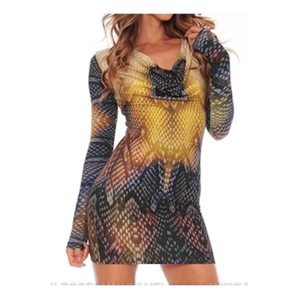 SKY brand name mini dress XS